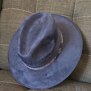 Elegant Navy Blue Women's Hat